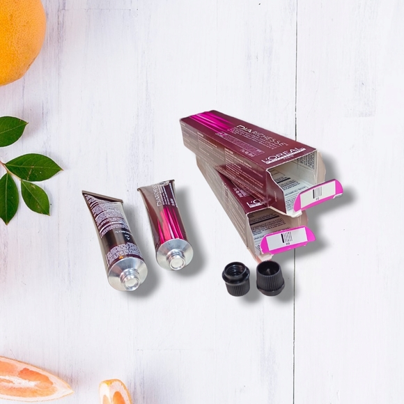 L'Oreal Professionnel DIARichesse 2 Tubes Ammonia-Free Brown/Chestnut 4/4N - Picture 11 of 16